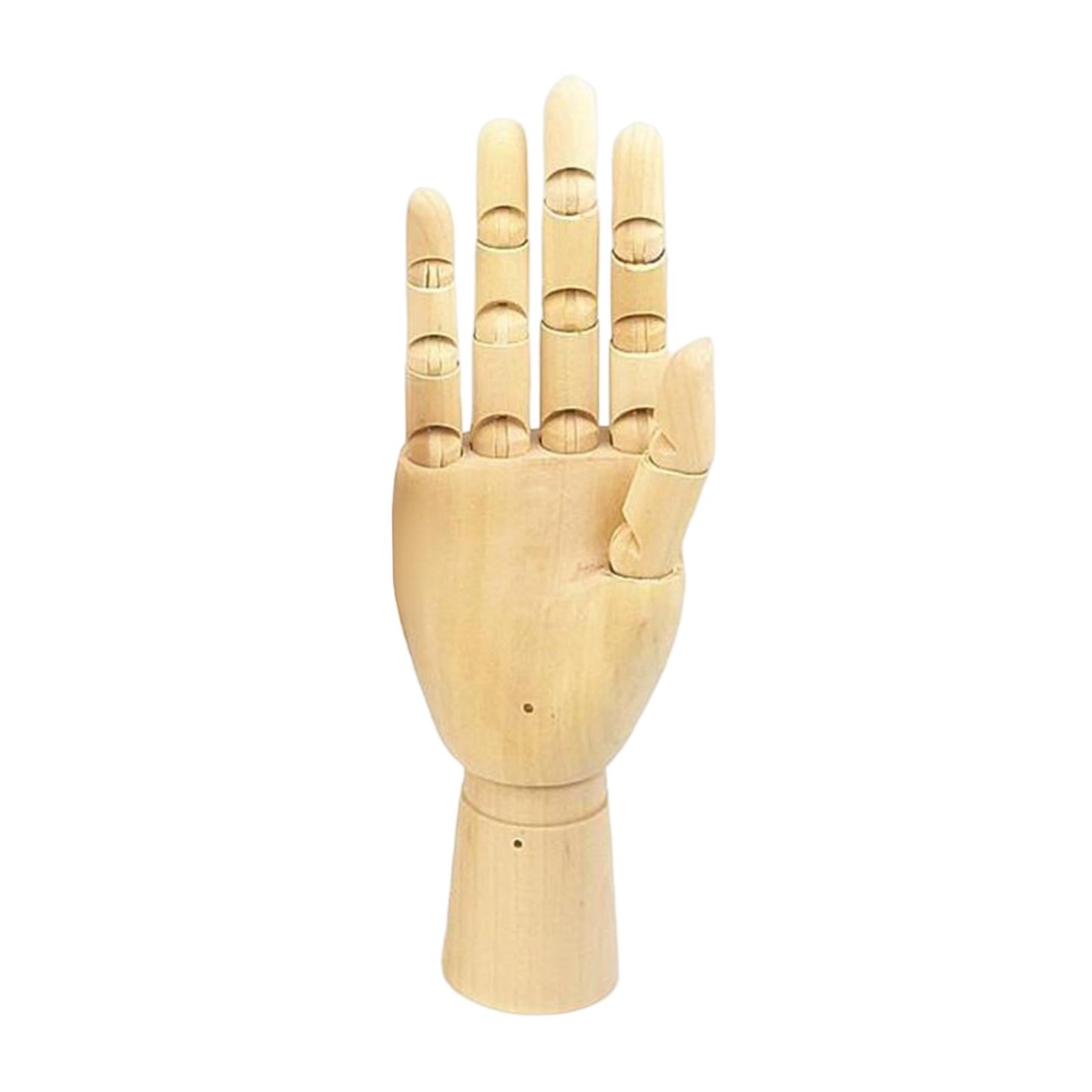 Art Mannequin Hand Real Size Sectioned Flexible Moveable Fingers