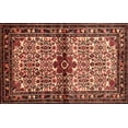 thumbnail image 1 of Ahgly Company Machine Washable Indoor Rectangle Traditional Saffron Red Area Rugs, 5' x 7', 1 of 7