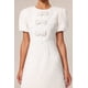 thumbnail image 5 of Vestido Bellabarnetten Minerva con cuello redondo y mangas cortas, 5 of 6