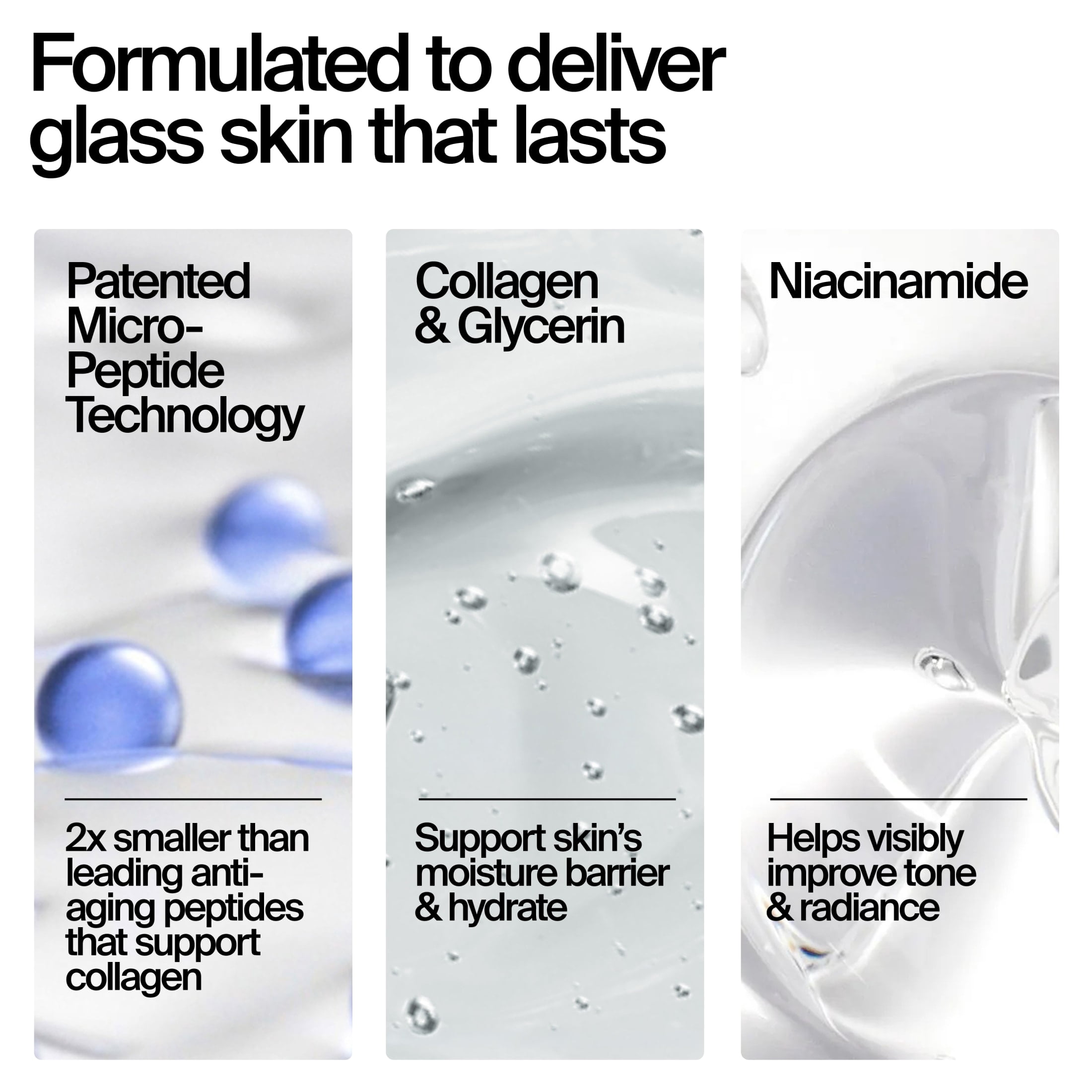Neutrogena Collagen Bank Glass Skin Mask, 4 Count