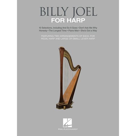 Billy Joel for Harp: 10 Selections for Lever and Pedal Harp (Paperback) by Billy Joel, Emily Brecker