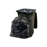 Plasticplace 65 Gallon Trash Bags │ 1.5 Mil │ Black Heavy Duty Garbage Can Liners │ 50” x 48” (50 Count)