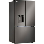 LG LRYXC2606D 25.5 Cu. Ft. Black Stainless Steel 3-Door French Door Refrigerator