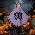 thumbnail image 2 of LILIYA Ghost Cloak Outfit Boy Girl Hooded Cloak Halloween Cos Clothes Spooky Capes Playful Home Wear, 2 of 8