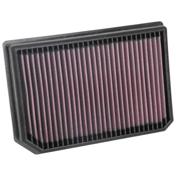 K&N Engine Air Filter: High Performance, Premium, Washable, Replacement Filter: 2018-2019 MERCEDES BENZ (A220, A250, A35 AMG), 33-3133