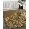 thumbnail image 3 of Ahgly Company Machine Washable Indoor Rectangle Transitional Peru Brown Area Rugs, 2' x 3', 3 of 7