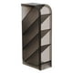 thumbnail image 1 of Organizador de escritorio idealhome2016 con 4 ranuras para lápices, ideal para el hogar y la oficina. oblicua gris, 1 of 3