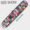 thumbnail image 3 of Yayeee Double Oven Mitt Kitchen Heat Resistant Baking 35" x7" Quilted Glove, Pink Geometric, 3 of 6