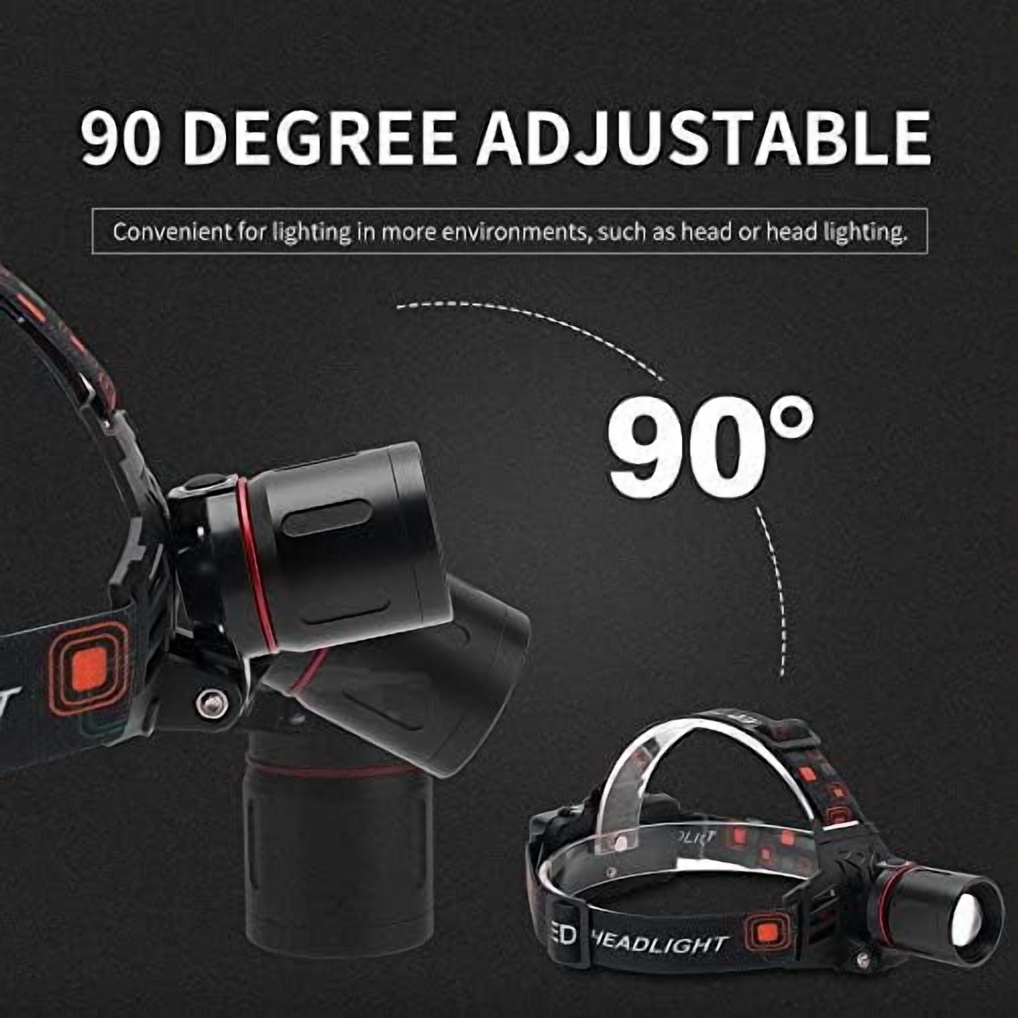 Headlamp UV Light, UV LED Black Light Headlamp 395nm Ultra Violet Purple Light Headlight Rechargeable & Zoomable for Auto Oil HVAC Leaks, Detects Rock Hounds, Scorpions, Pet Urine Stains