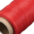 thumbnail image 5 of Unique Bargains Fil à Coudre en Cuir 186 Yards 210D/1mm Corde Cirée en Polyester, Rouge, 5 of 5