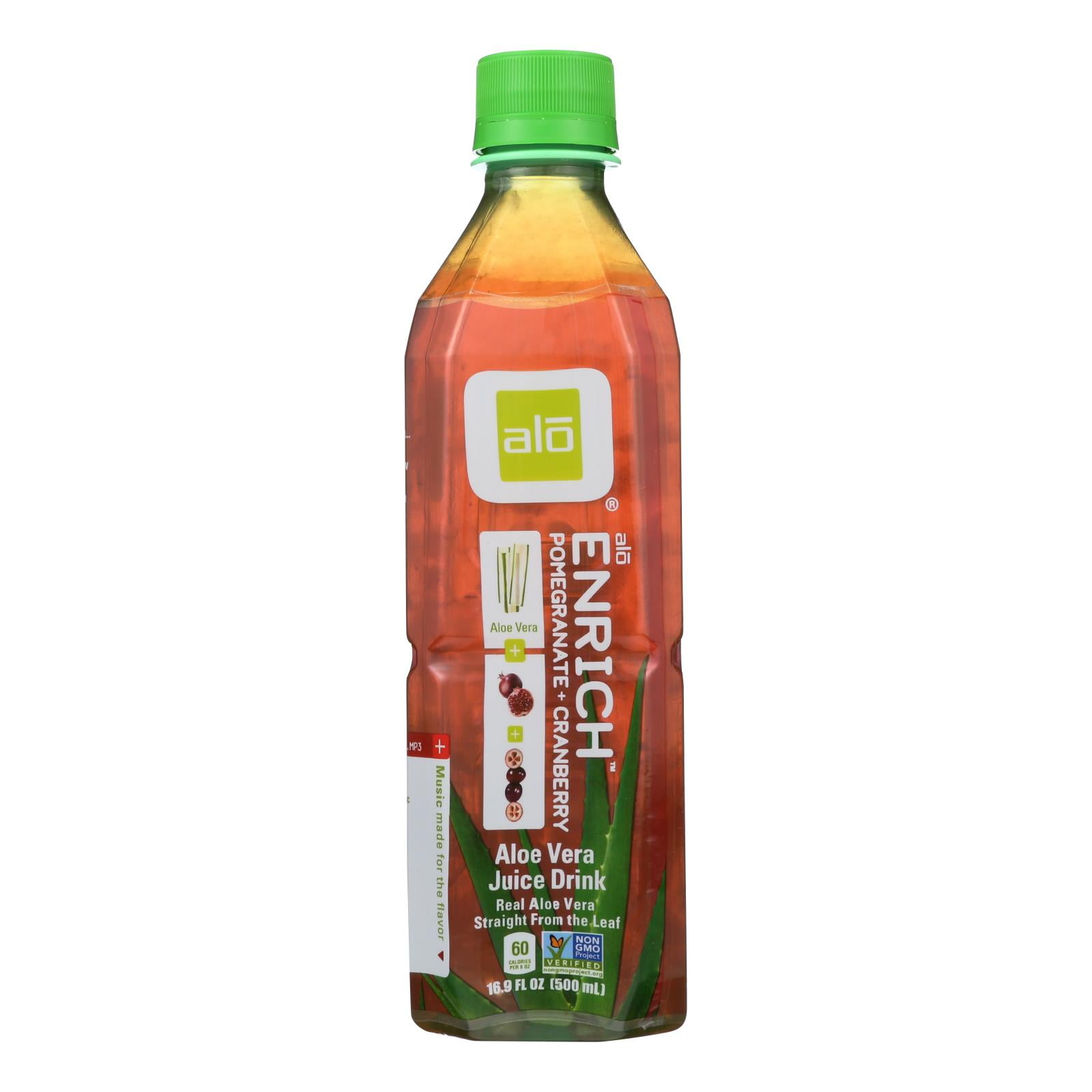 Buy Alo Original Enrich Aloe Vera Juice Drink Pomegranate and