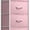 Pink, variant on Nightstand with 3 Drawers - Bedside Furniture & Accent End Table Chest for Home, Bedroom Accessories, Office, College Dorm, Steel Frame, Wood Top, Pastel Fabric Bins (Pink)