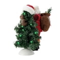 thumbnail image 2 of Department 56 Possible Dreams Santa Claus Bear Headed Multicolor Christmas Lit Figurine 12in H, 2 of 4