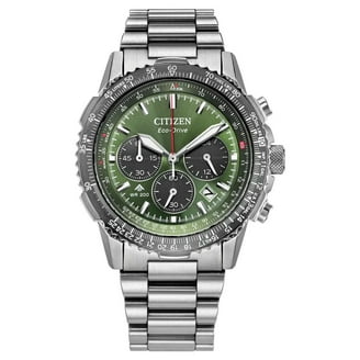 Citizen Men's Eco-Drive Promaster Tsuno Chrono Racer Silver Watch