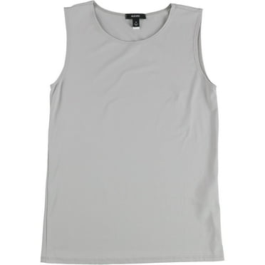 Alfani Womens Layering Tank Top, Grey, Medium