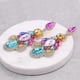 thumbnail image 4 of Juego de anillos de boda de plata 925 Yashi con diamantes de moissanita 1 quilate redonda talla 6,5, 4 of 5