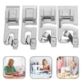 thumbnail image 3 of 4Pcs Straight Stitch Presser Foot Sewing Machine Spare Parts Accessories Multifunctional Sewing Foot Presser for Most Sewing Machines Sewing Foot, 3 of 6