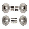 thumbnail image 1 of Transit Auto Front Rear Disc Brake Rotors and Ceramic Pads Kit for Car Cadillac XTS K8T-100843, 1 of 11