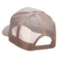 thumbnail image 3 of Soccer Defender Embroidered Solid Cotton Prostyle Twill Mesh Cap - Khaki OSFM, 3 of 5