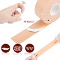 thumbnail image 2 of Woeilo Pack of 2 Heel Sticker Soft and Self-Adhesive Foot Care Protector Tape Roll,Elastic Wear-Resistant Water-Proof Muti-Purposes Foam Tape for Feet Toe Finger, 2 of 4