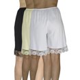 thumbnail image 4 of Underworks 9-Inch Inseam Cotton Pettipants 3-PACK, 4 of 5