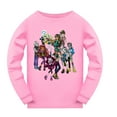 thumbnail image 2 of Girls' Pajama Set, Monster High, Children's Girls' Movies, TV Games, Cartoon Round Neck Long Sleeve Pants, Pajama Set, Casual Home Clothes, Suitable for Children Aged 5-13, 2 of 5
