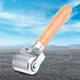 thumbnail image 1 of Roller Patch Tire Repair Tool, Wooden Handle Bearing Design, Patch Tire Repair Tool for Inner Tube and Tyre Repair, 1 of 7