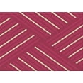 thumbnail image 1 of Ahgly Company Indoor Rectangle Patterned Crimson Red Area Rugs, 5' x 8', 1 of 1