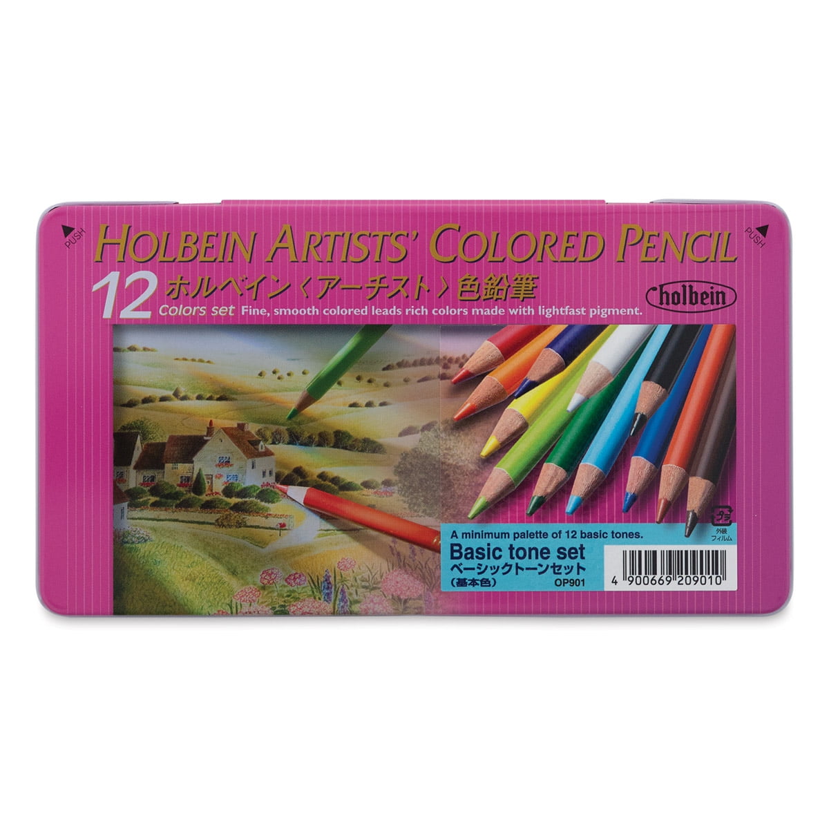 Holbein Artists’ 12 Oil-Based Pastel Colored Pencils for All Ages and Skill  Levels