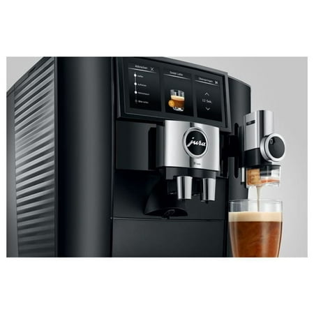 Jura - J8 twin Automatic Single Serve Coffee Maker and Espresso Machine - Black