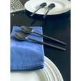 thumbnail image 6 of Tablespoons Set of 6 Piecces (Stainless Steel, Black Glossy), 6 of 9