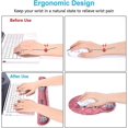 thumbnail image 4 of Keyboard Wrist Rest And Mouse Pad With Wrist Support, Memory Foam Wrist Rests For Keyboard And Mouse Set, Ergonomic Wrist Pad With, 4 of 4