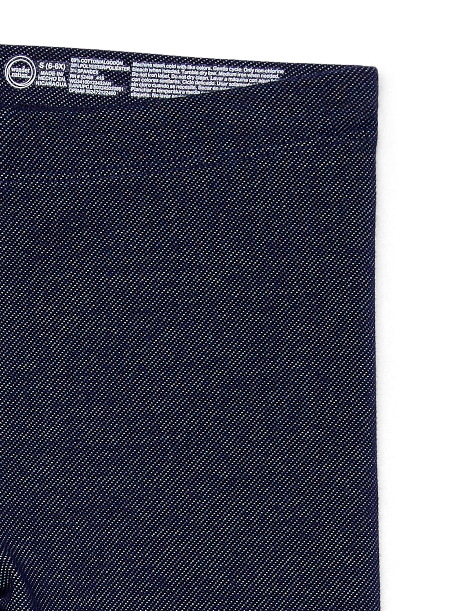 Wonder Nation Girls Kid Tough Leggings, Sizes 4-18 & Plus