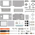 thumbnail image 2 of Coque de Remplacement Transparente pour Nintendo DS Lite, Étui de Console Portable Personnalisé avec Boutons, 2 of 5