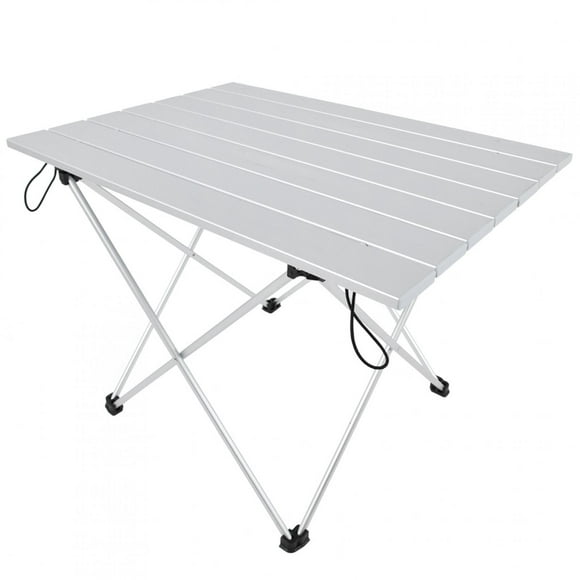 Herwey Table Pliable, Table en Alliage d'Aluminium Table de Bureau Pliable Camping en Plein Air