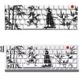 thumbnail image 2 of Wuxia Original Profile Keycaps 64/74Key Shine Through Backlit keycapst for 60 80 61/64/68/75/87 Mechanical Keyboard, 2 of 12