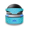 Skin Decal Wrap Compatible With Sony PlayStation VR Blue Vintage