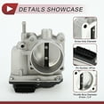 thumbnail image 6 of Unique Bargains Throttle Body for Suzuki SX4 2.0L Grand Vitara 2.4L 2009-2013 Replace No.1340078K00, 6 of 7