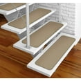 thumbnail image 5 of Set of 12 Adhesive Carpet Stair Treads - Camel Tan - 8 In. X 27 In. - Several Other Sizes to Choose From, 5 of 5