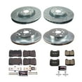 thumbnail image 3 of PowerStop Front and Rear Z23 Evolution Sport Carbon-Fiber Ceramic Brake Pad and Drilled & Slotted Rotor Kit Fits: SUBARU Select Models K8519, 3 of 10