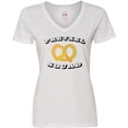 thumbnail image 3 of Inktastic Oktoberfest Pretzel Squad Women's V-Neck T-Shirt, 3 of 5