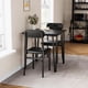 thumbnail image 2 of Yeshouse juego de comedor de 3 piezas para 2 personas, mesa cuadrada y 2 sillas tapizadas con acolchado de PU, ideal para apartamentos y espacios pequeños, diseño compacto y moderno, 2 of 7
