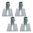 thumbnail image 2 of 4x Placas base para andamios de 4,7 x 4,7 pulgadas para andamios Instalación sencilla Diámetro del tubo 3,3 cm Altura del tubo 12 cm Accesorios, 2 of 8