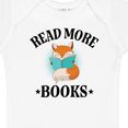 thumbnail image 4 of Inktastic Reading Group Fox Read More Books Boys or Girls Baby Bodysuit, 4 of 5