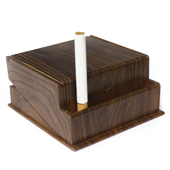 Box Automatic Bounce for Case Desktop Box Press-Type for Case Box Can Hold 20 Regular Size Cigarettes for Car Meetingroom Business