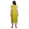 thumbnail image 4 of Moomaya Chemise de Nuit à Manches Courtes pour Femmes, en Coton Imprimé, 4 of 6
