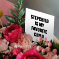 thumbnail image 3 of 3drose, My Stepchild Is My Favorite Child Funny Stepmom Stepdad Humor Joke, 1 Greeting Card with Envelope, 3 of 6