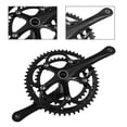 thumbnail image 1 of Yuarrent Juego de platos y bielas para bicicleta, juego de bielas de bicicleta hueco resistente, accesorio de reparación de bicicleta Ciclismo, 1 of 6