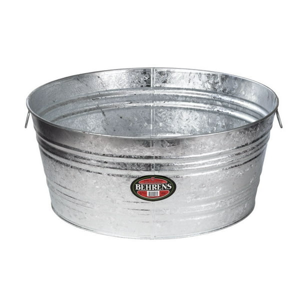 Behrens 15 gal. Steel Tub Round