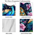 thumbnail image 4 of luoweisi Men's Beach Shorts Quick Dry Swim Trunks with Mesh Lining Peacock L, 4 of 5